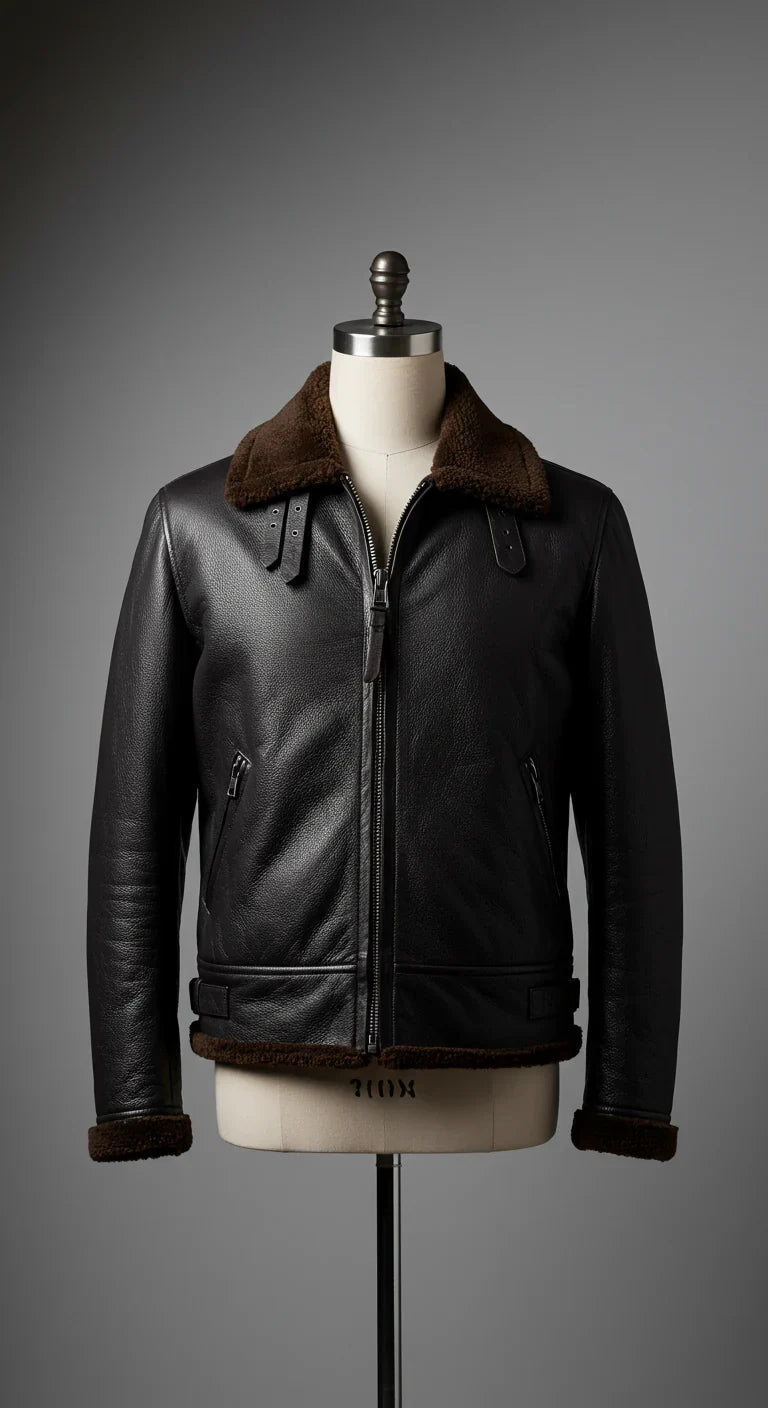 Mens Aviator Leather Jackets