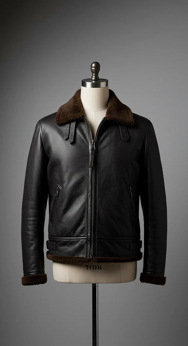 Mens Aviator Leather Jackets