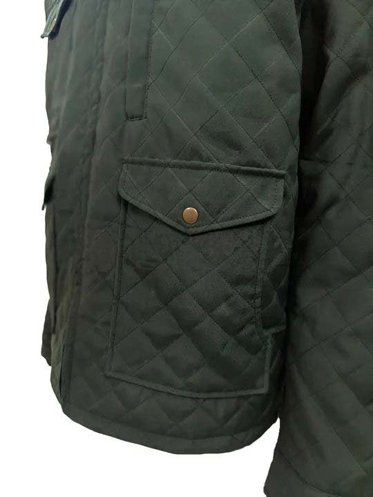Yellowstone John Dutton Green Quilted Jacket
