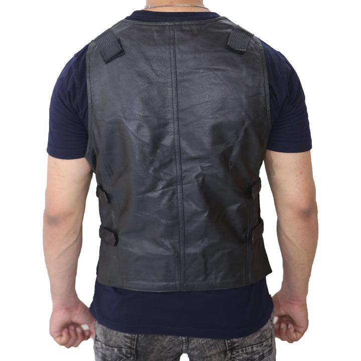 Thomas Jane Punisher Tactical Leather Vest