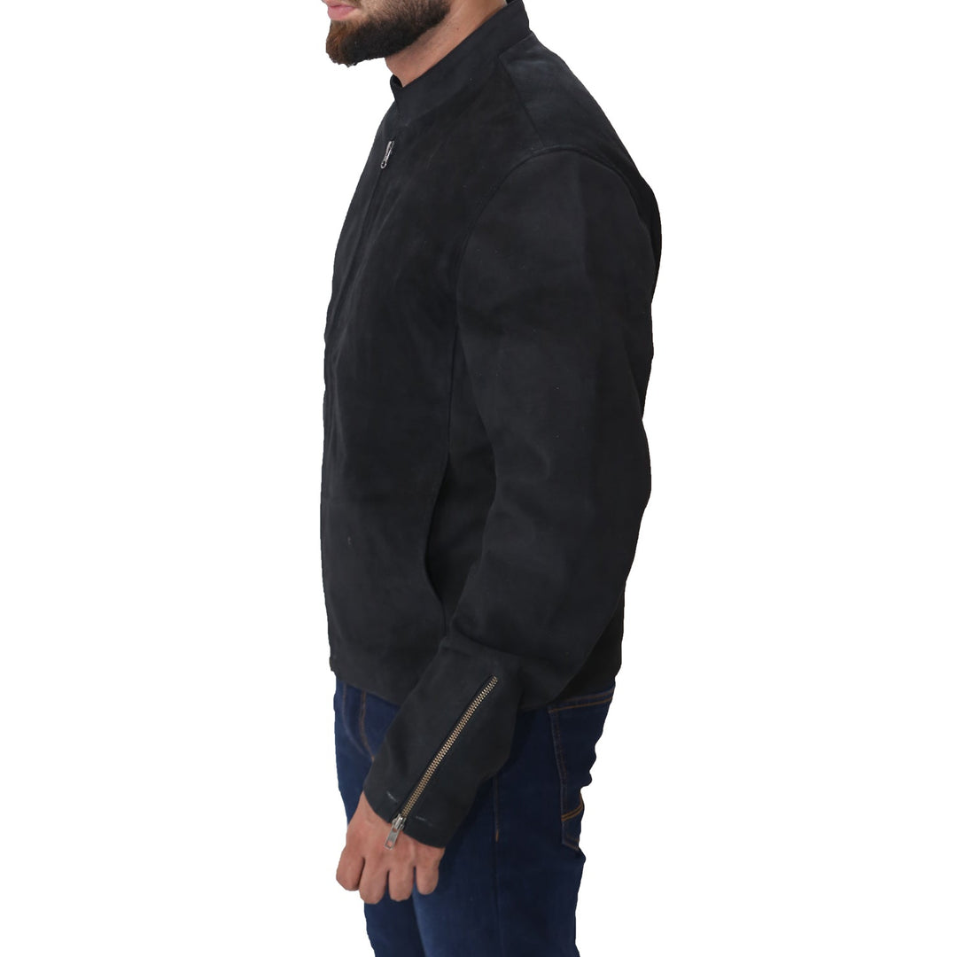 James Bond Spectre Morocco Black Leather Jacket