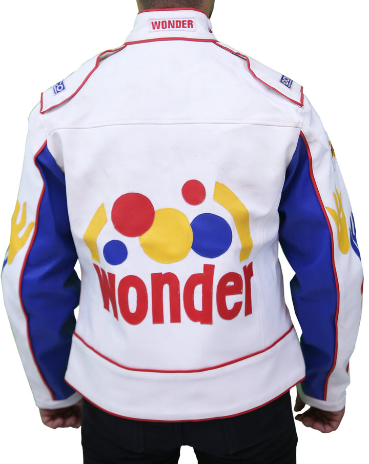 Ricky Bobby Wonder Bread Leather Jacket