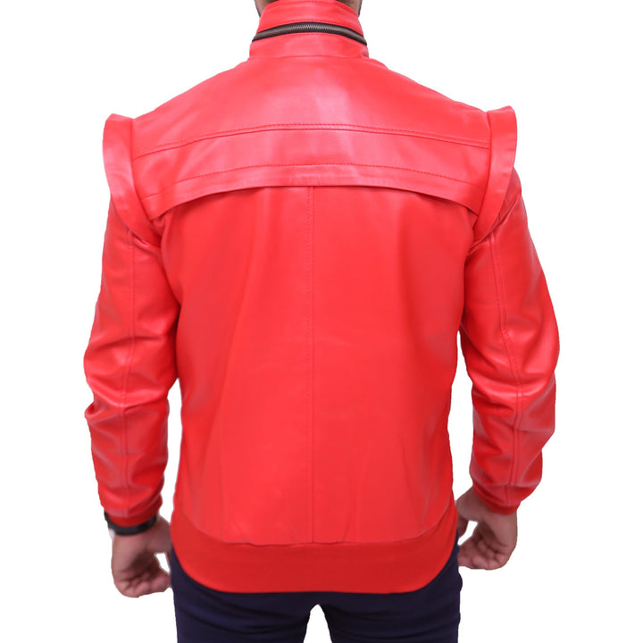 Cobra Kai Karate Kid Red Leather Jacket