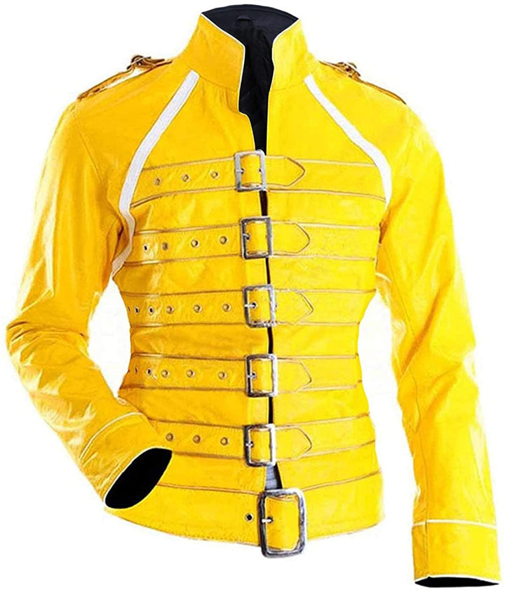 Freddie Mercury Yellow Women Jacket