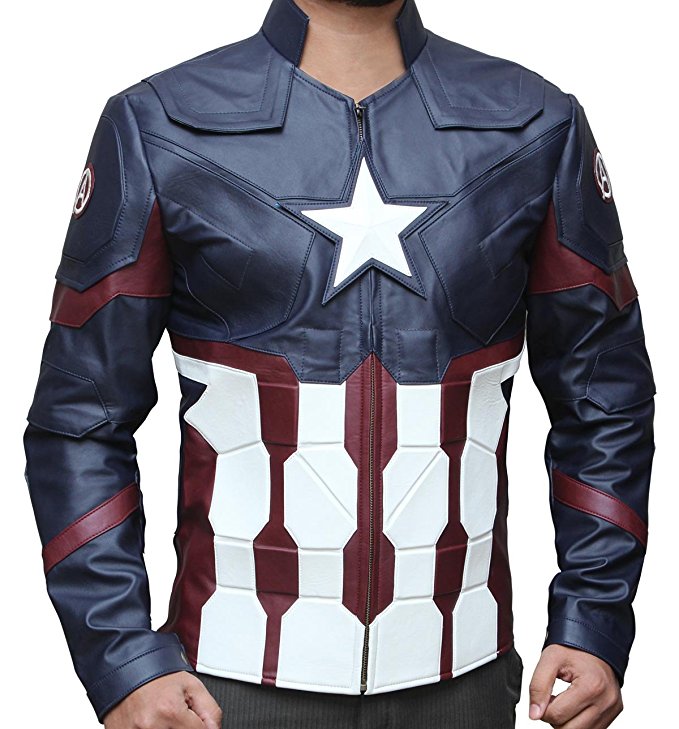Captain America Avengers Infinity War Leather Jacket