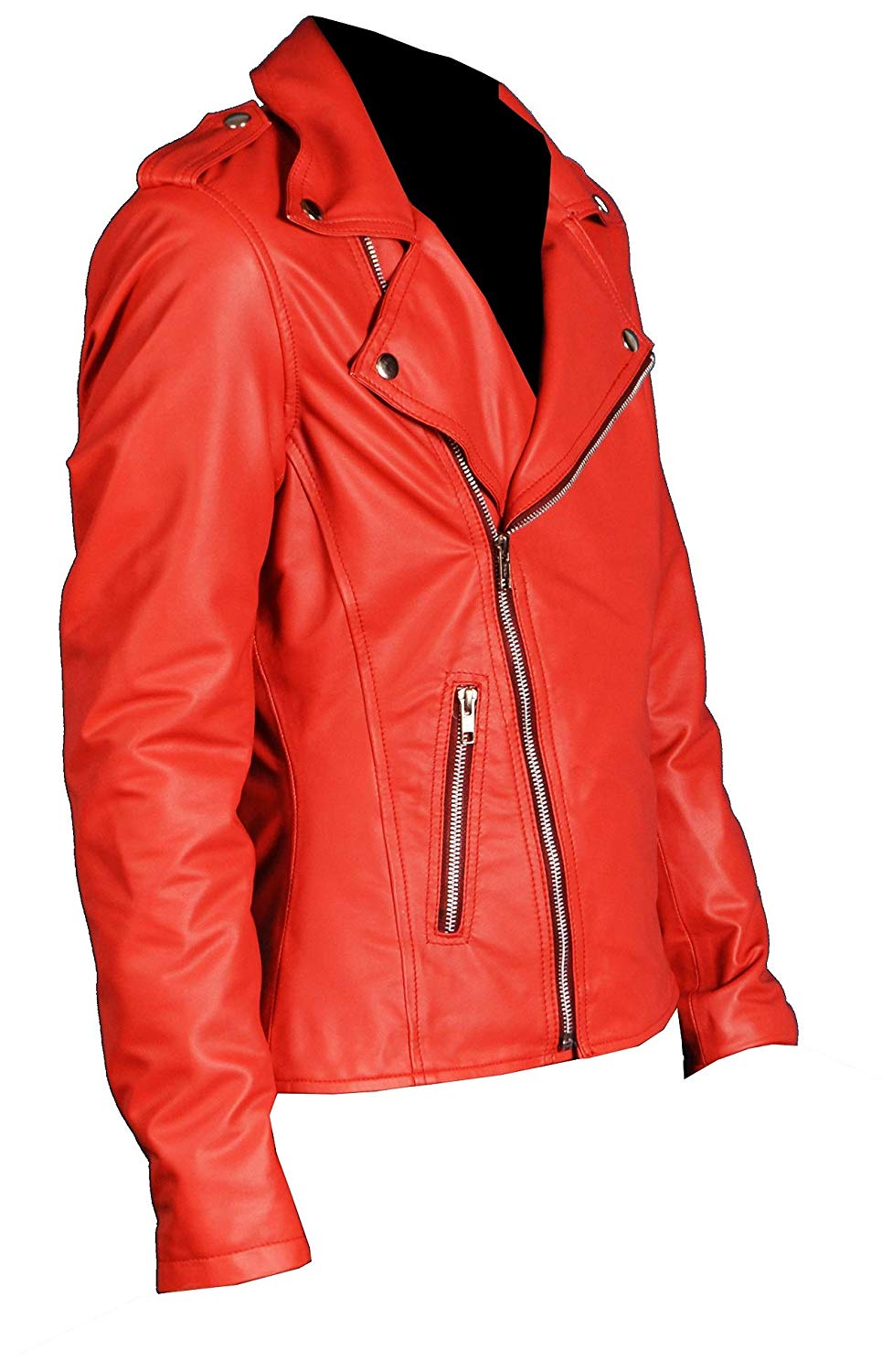 Women Riverdale Southside Serpent Red Leather Jacket