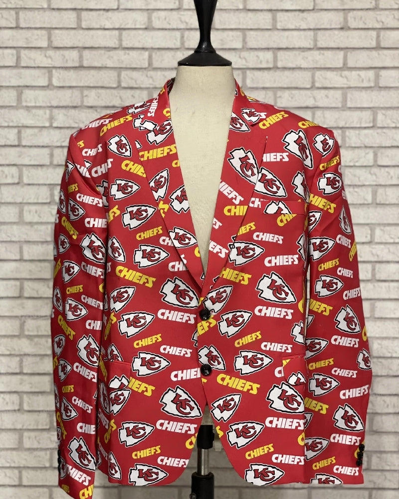 David Koechner Kansas City Chiefs Blazer