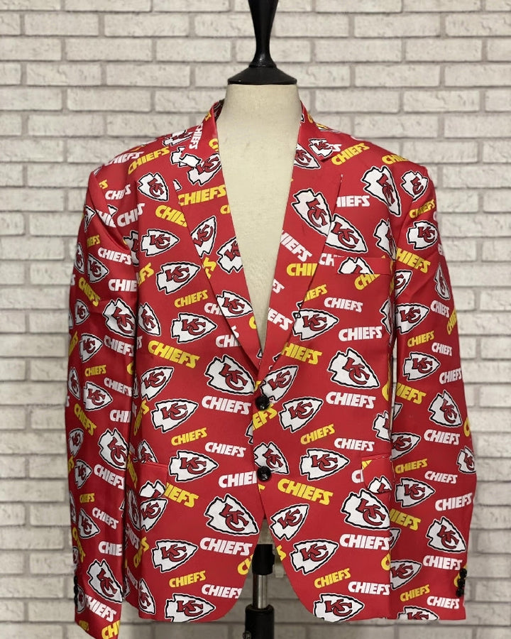 David Koechner Kansas City Chiefs Blazer