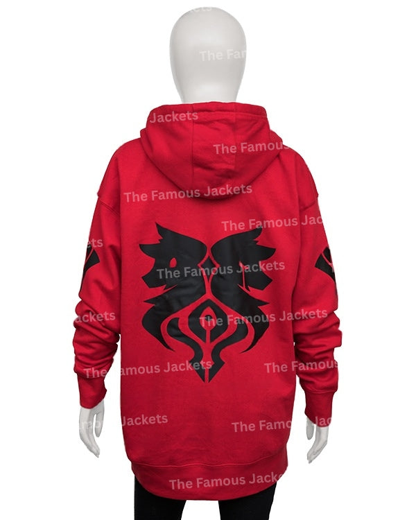 Aphmau Aaron Lycan Hoodie Back