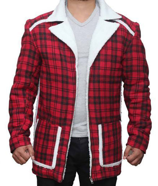 Ryan Reynolds Deadpool Flannel Jacket