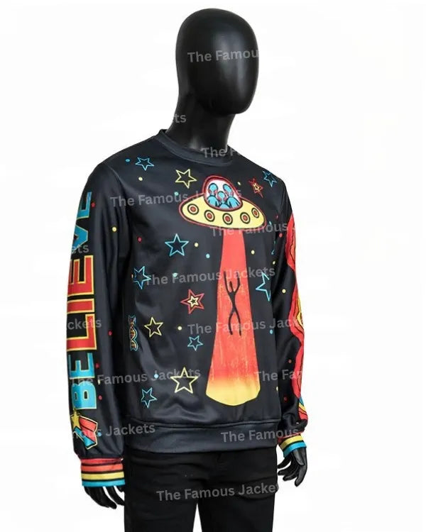 Great British Bake Off S15 Noel Fielding Alien Abduction Sweater