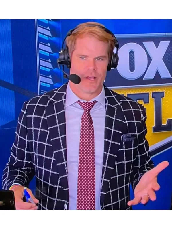 Greg Olsen Coat In the NFL Show