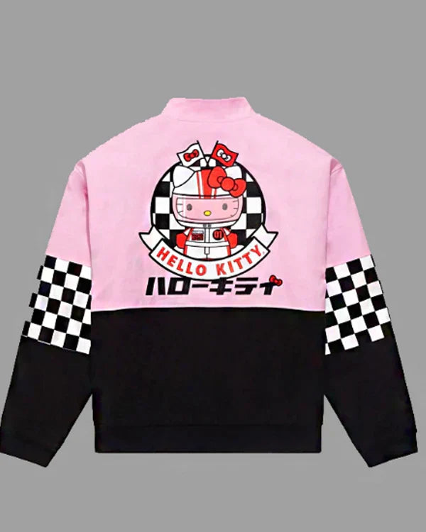 Hello Kitty Racing  Biker Jacket