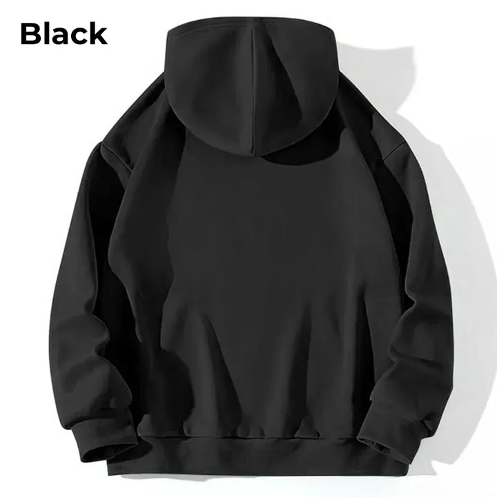 black y2k kozy hoodie back