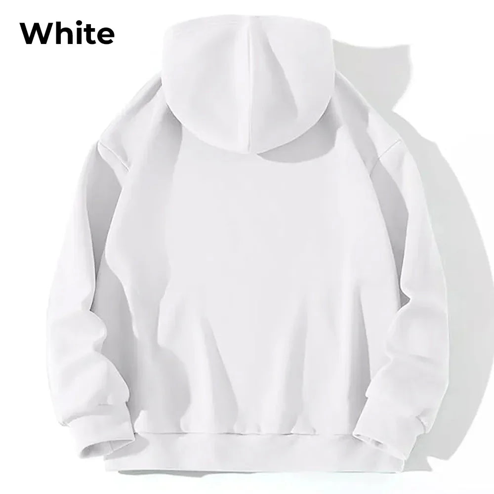 white y2k kozy hoodie front