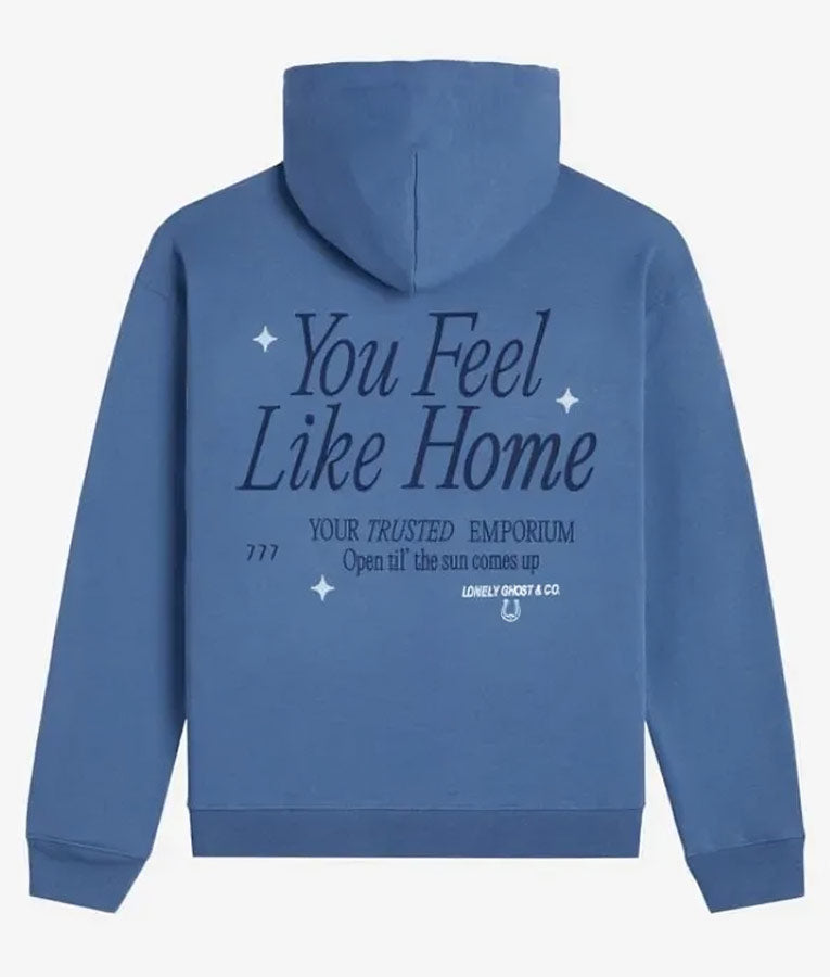 blue lonely ghost hoodie