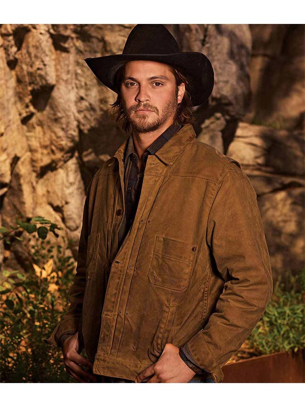 Yellowstone Kayce Dutton Brown Leather Jacket