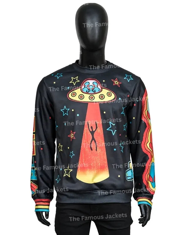 Great British Bake Off S15 Noel Fielding Alien Abduction Sweater