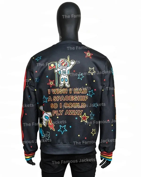 Great British Bake Off S15 Noel Fielding Alien Abduction Sweater