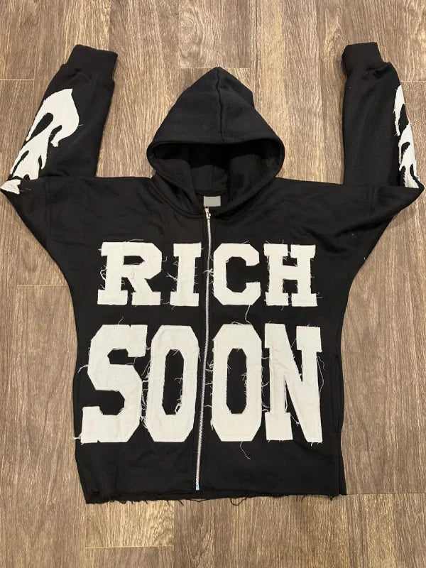 Rich Soon Hoodie Black