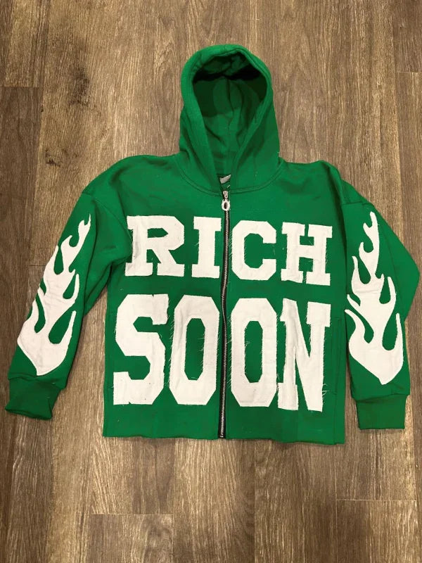 Rich Soon Hoodie Green