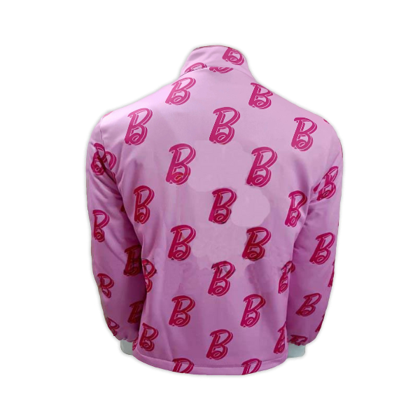 Barbie 2023 Ryan Gosling Pink Jacket Back View