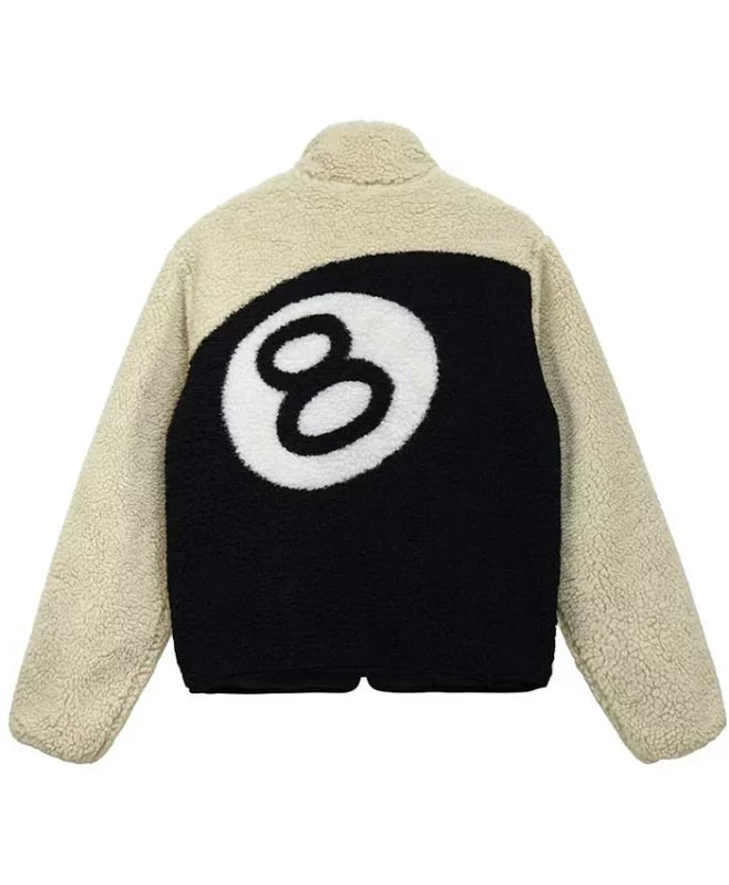 Stussy 8 Ball Sherpa Jacket