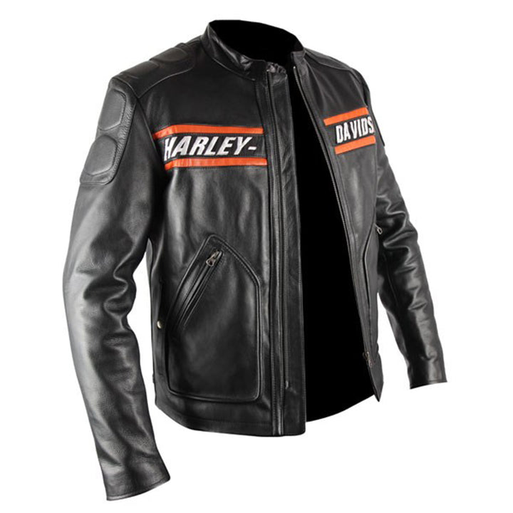 Bill Goldberg Harley Davidson Leather Jacket