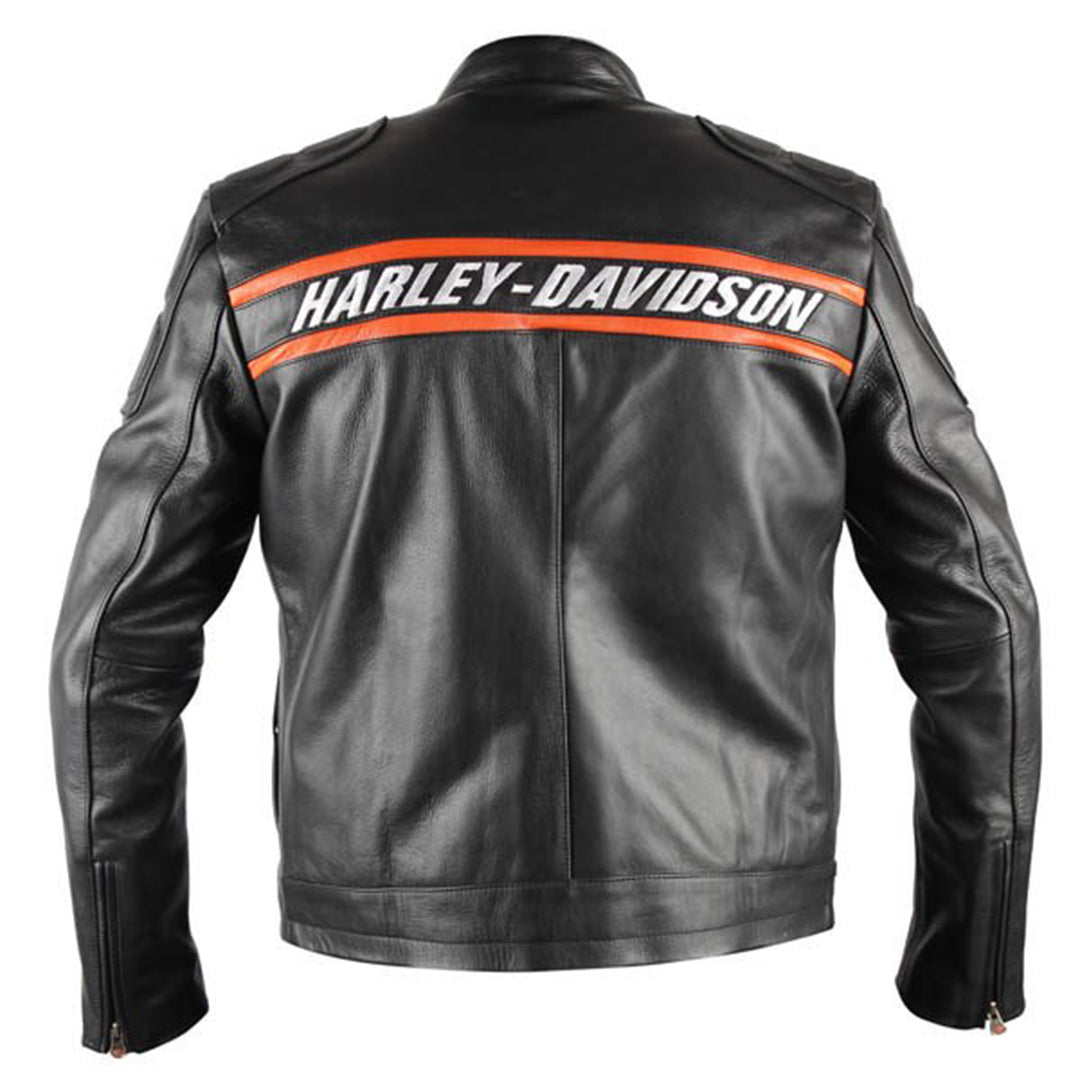 Bill Goldberg Harley Davidson Leather Jacket