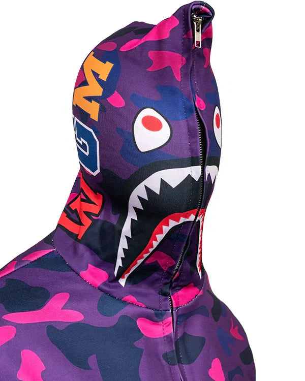 Bape Purple Hoodie