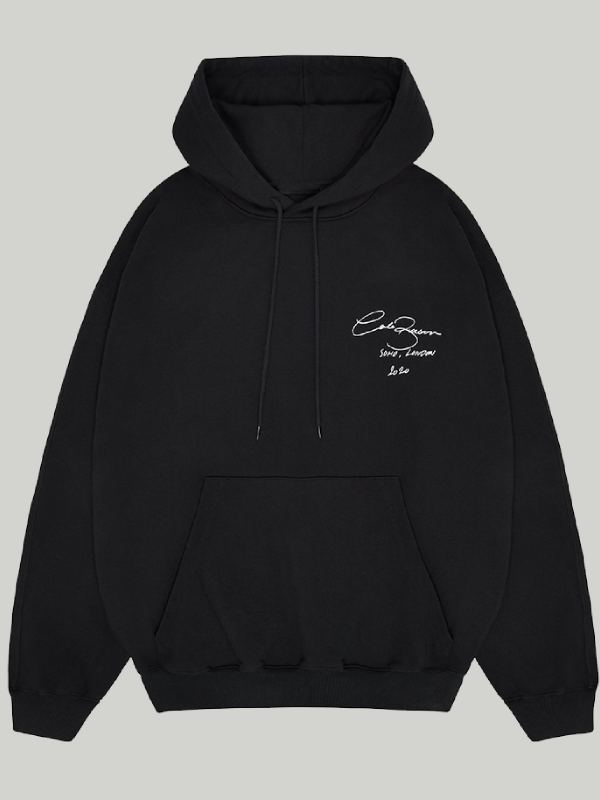 cole buxton black hoodie​