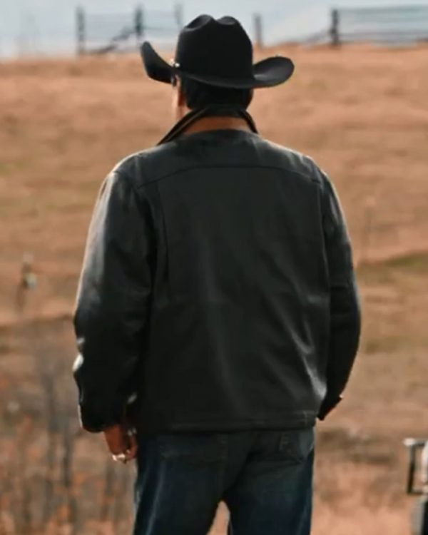 Yellowstone S04 Thomas Rainwater Leather Jacket