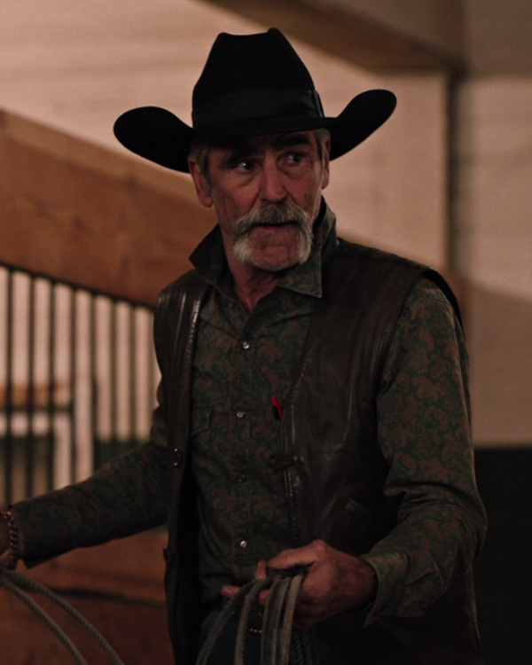 Forrie J. Smith Yellowstone S04 Brown Leather Vest