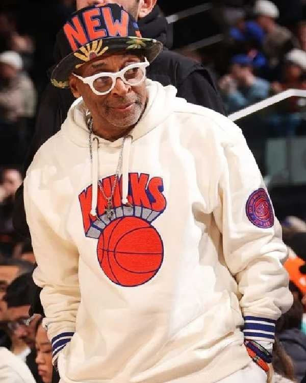 spike lee knicks white hoodie​