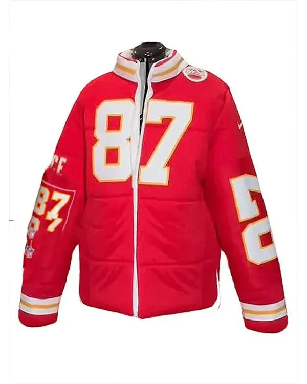 Taylor Swift Kelce 87 Puffer Jacket