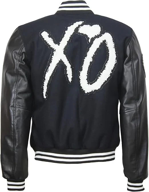 the weeknd xo letterman jacket