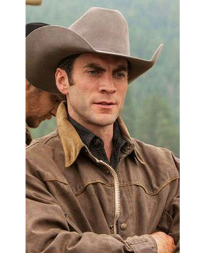 Yellowstone Jamie Dutton Brown Leather Jacket
